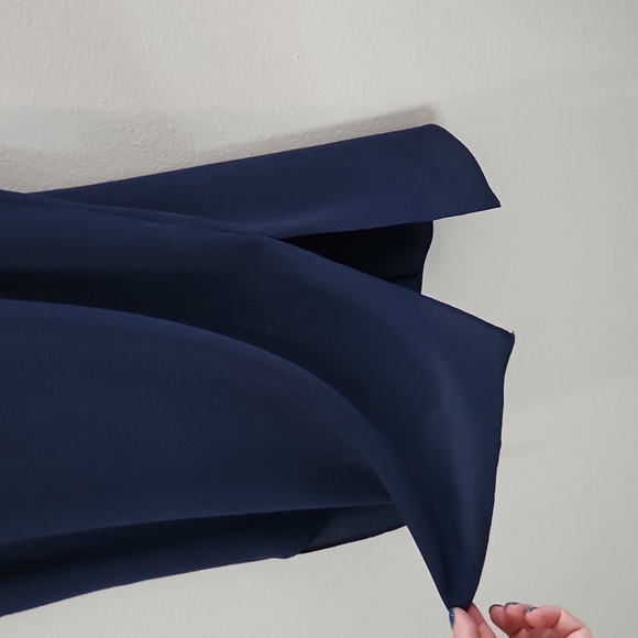 SIONI WOMANS NAVY SLEEVLESS BLOUSE SZ SMALL - Picture 6 of 7